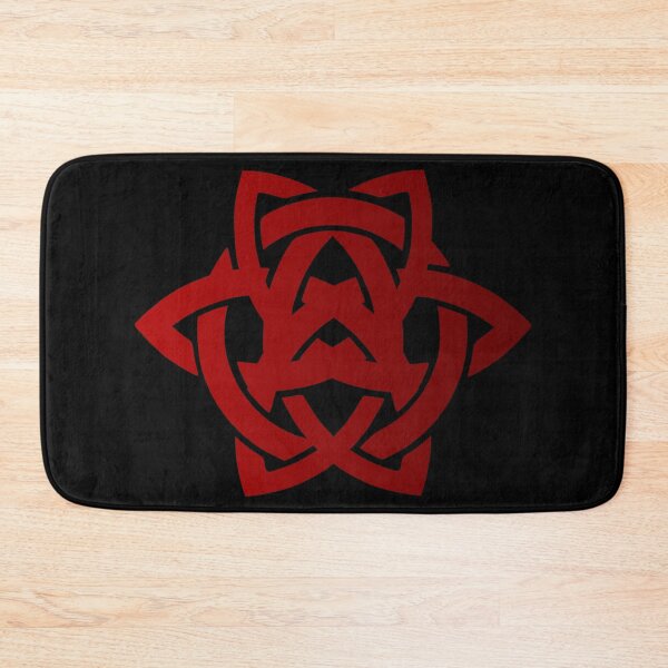 Item preview, Double Red Celtic Triquetra Flower Sacred Geometry designed and sold by Depic Spirit.