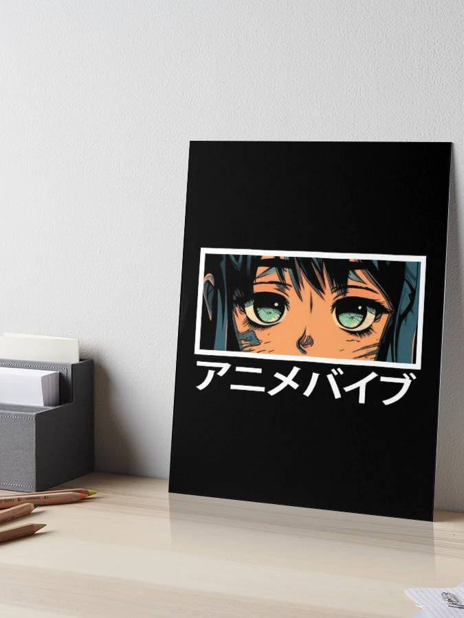 The Lofi Gaze Anime Vibes Anime Eyes Mouse Pad for Sale by SamuraiSwords