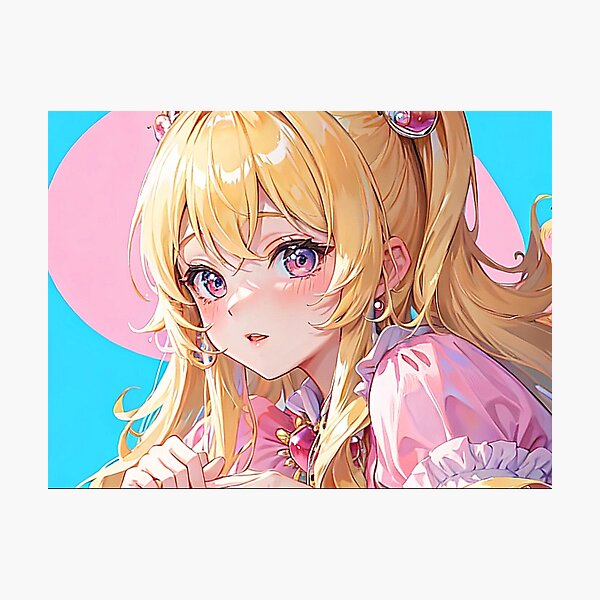 Item preview, Blonde and Pink Princess girl Peach Inspired designed and sold by ViridianSonder.