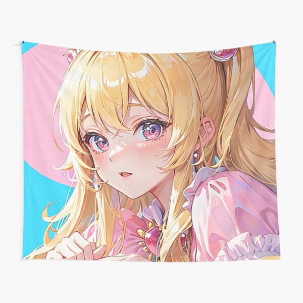 Crazy Anime Girl - Anime - Tapestry