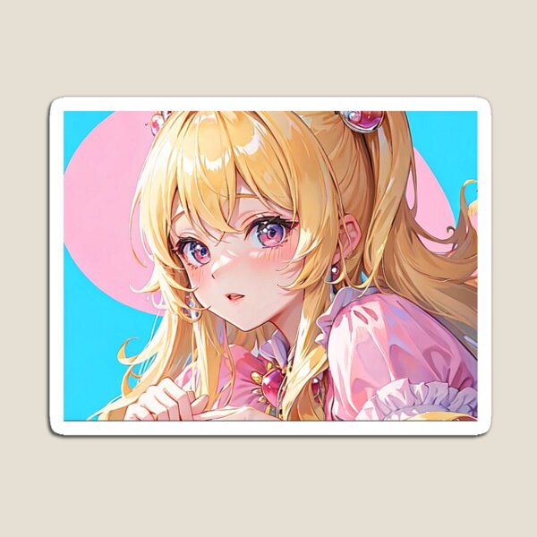 Item preview, Blonde and Pink Princess girl Peach Inspired designed and sold by ViridianSonder.