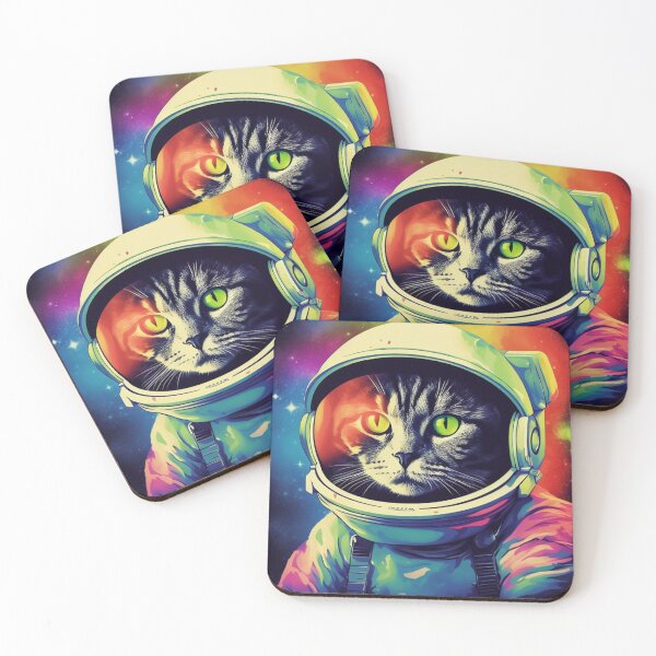 Item preview, Space cat 2 designed and sold by Shop-Rainbow.