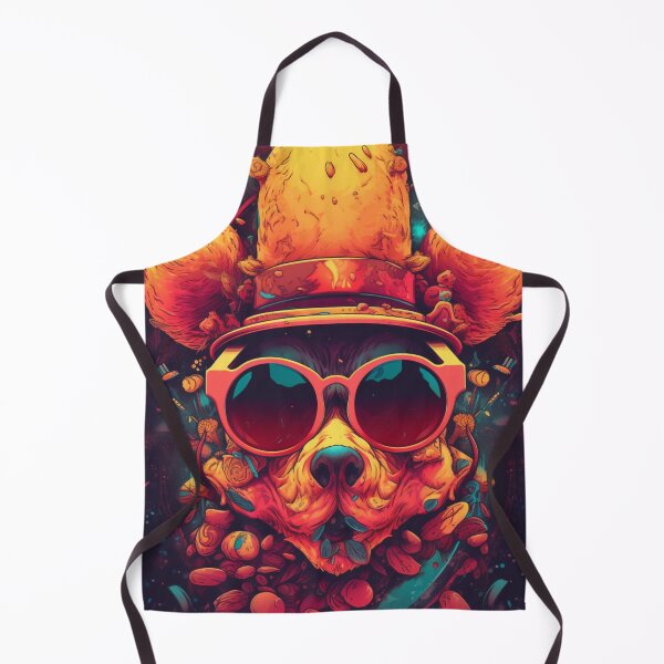 Item preview, Whimsical Psychedelic Skull Madhatter Skeleton Art Design V.72 designed and sold by Pexelpanoramas.