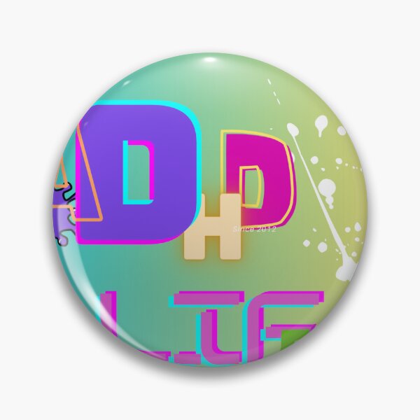 Item preview, ADHD Life Neon designed and sold by G-funkle.