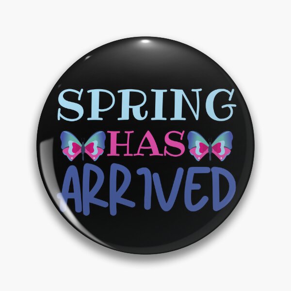 Item preview, Spring has arrived, with two colorful butterflies designed and sold by Drzamag.