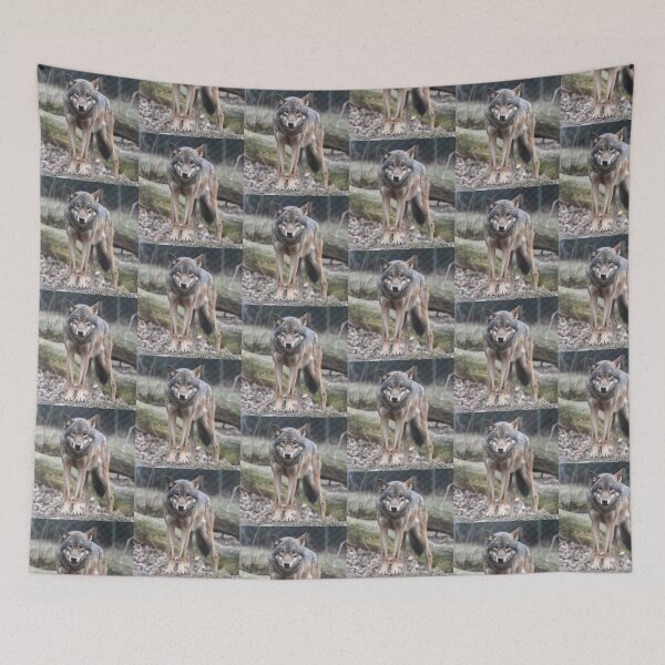 Item preview, Wild wolf designed and sold by federicousai.