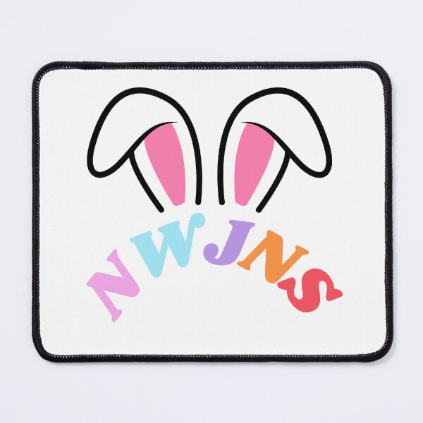 Item preview, NewJeans Bunny Ears, New Jeans Logo and Mascot Bunny, Kpop NWJNS Merch, Ditto designed and sold by Julia Dorian.