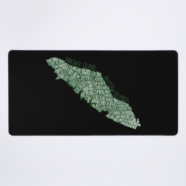 Item preview, Vancouver Island Cities - Green designed and sold by Wild Coast Creative.
