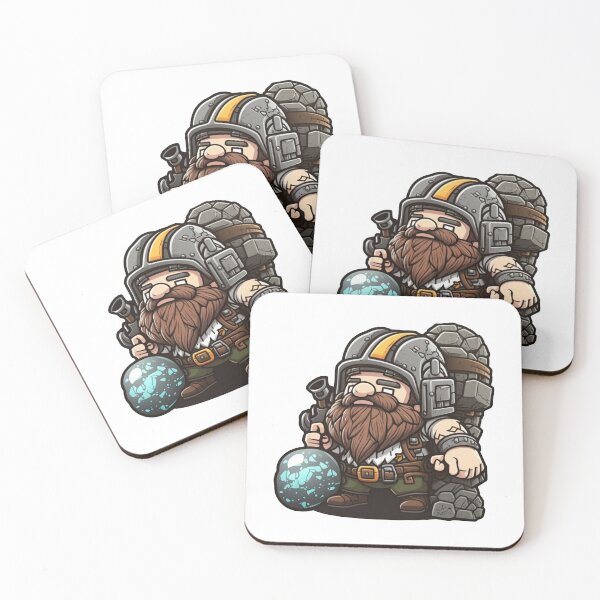 Item preview, Deep Rock Galactic Dwarf designed and sold by Eolithic.