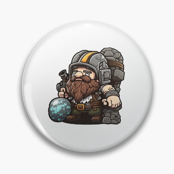 Item preview, Deep Rock Galactic Dwarf designed and sold by Eolithic.
