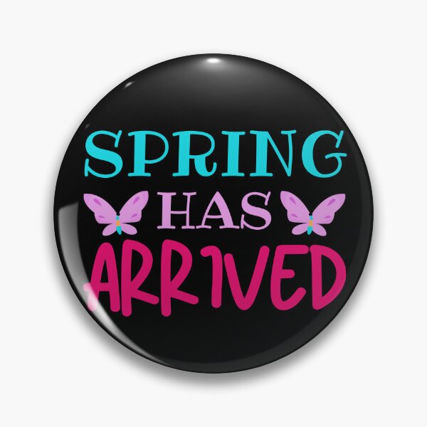Item preview, Spring has arrived, with two colorful butterflies designed and sold by Drzamag.