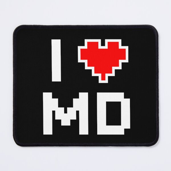 Item preview, I Love Maryland - Pixel heart for Marylander gamer designed and sold by abowersock.