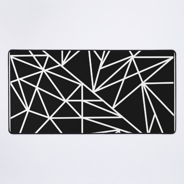 Item preview, Black and White Geometric Line Pattern designed and sold by TrendyArtPrints.