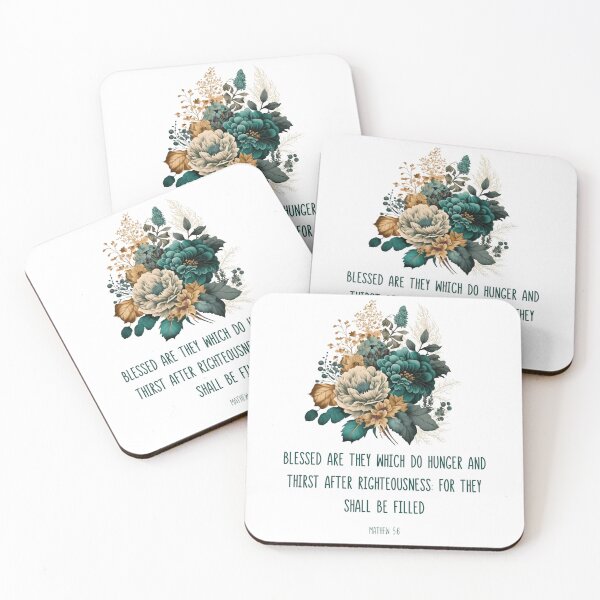 Item preview, The beatitudes - Blessed are they which do hunger and thirst after righteousness: for they shall be filled designed and sold by Eternlchristian.