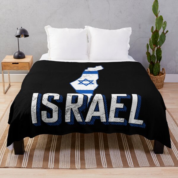 Item preview, Israel flag and map designed and sold by Mila1946.