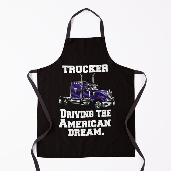 Item preview, Big Rig Truck Driver Trucker Driving The American Dream designed and sold by fantasticdesign.