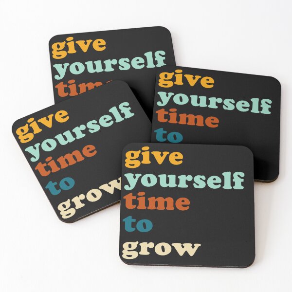Item preview, Give yourself time to grow designed and sold by HappyTrippy.