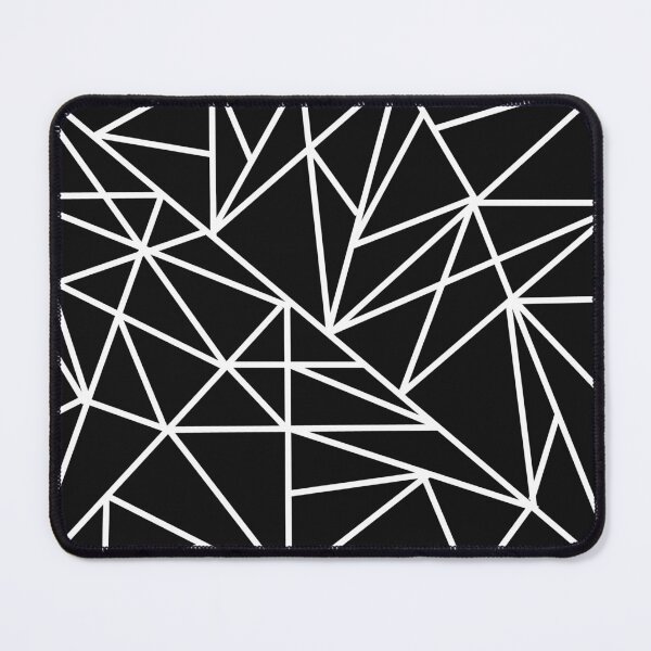Item preview, Black and White Geometric Line Pattern designed and sold by TrendyArtPrints.