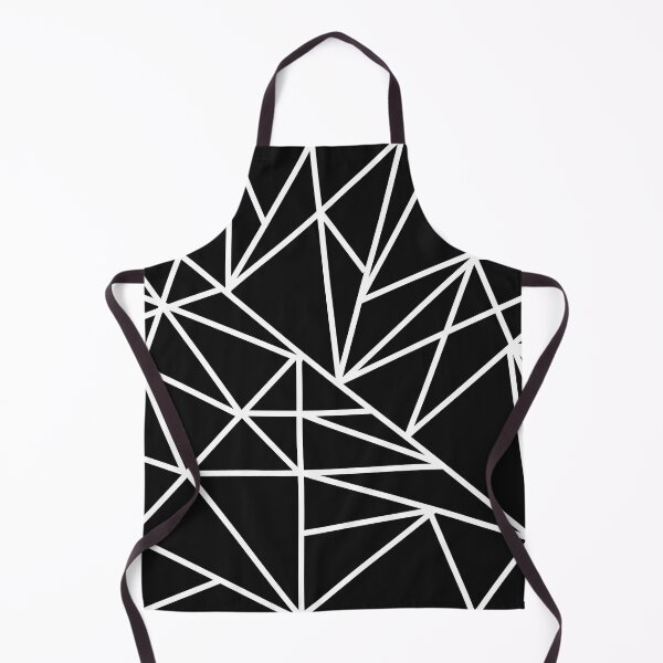 Item preview, Black and White Geometric Line Pattern designed and sold by TrendyArtPrints.