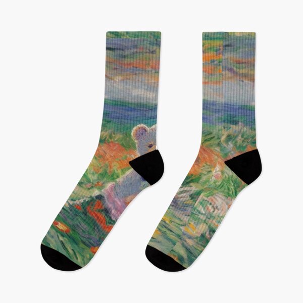 Item preview, Claude Monet Art Remake Design Art Monet Water Lillies  designed and sold by CandyDroidMerch.