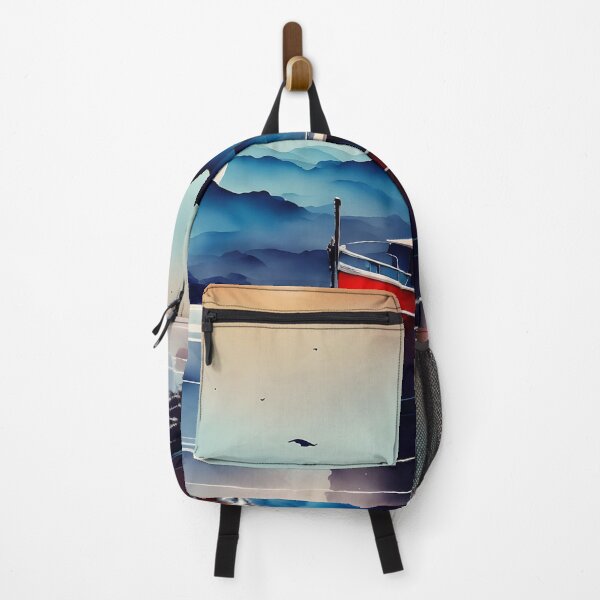 Item preview, Sailboat At Sunrise Digital Art designed and sold by ArtsyWishesShop.
