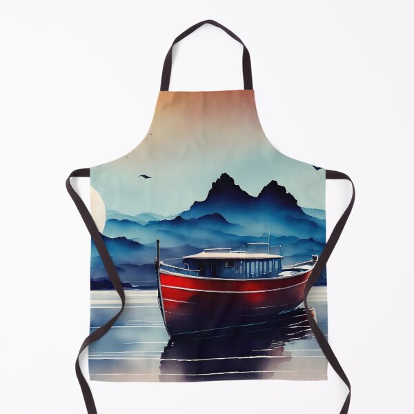 Item preview, Sailboat At Sunrise Digital Art designed and sold by ArtsyWishesShop.