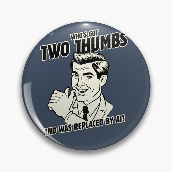 Item preview, Who's Got Two Thumbs? designed and sold by harebrained.