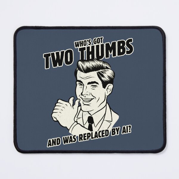 Item preview, Who's Got Two Thumbs? designed and sold by harebrained.