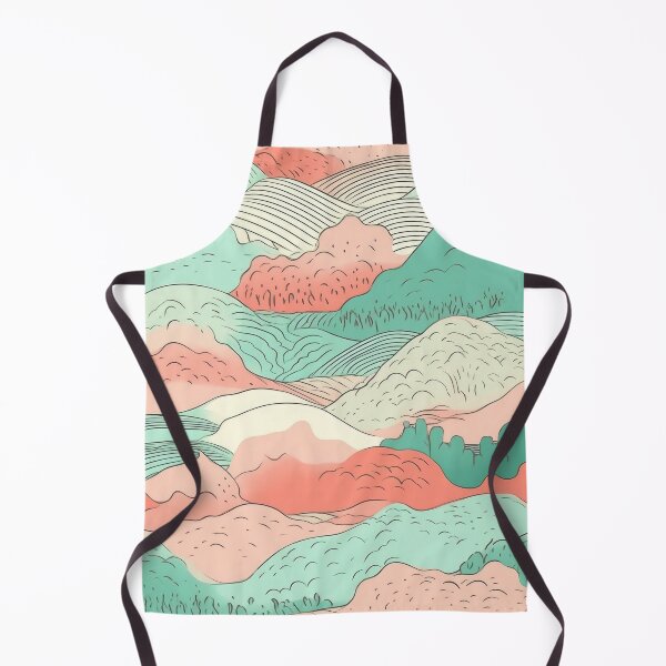 Item preview, Pastel Rolling Hills Pattern designed and sold by WildWho.