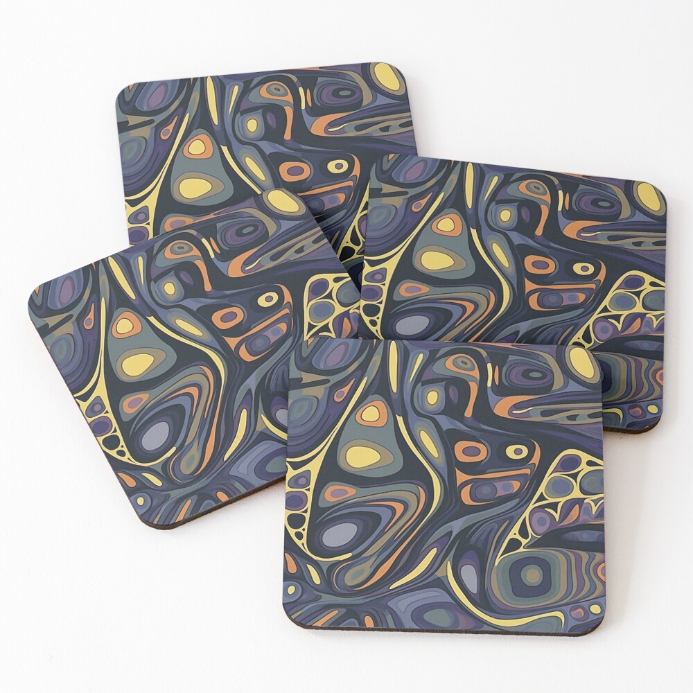 Item preview, Coasters (Set of 4) designed and sold by DancingBuddha.
