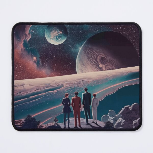 Item preview, Edge of the World, Surrealist Space Vintage designed and sold by Synthetic-Dream.