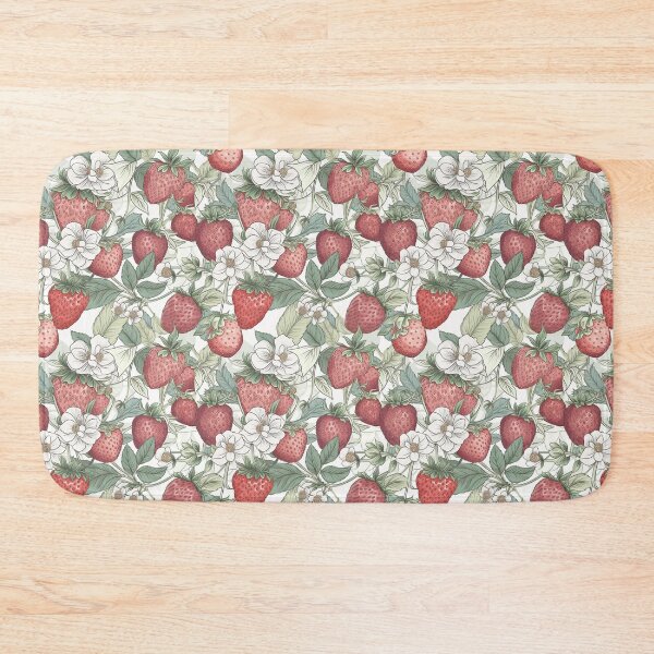Item preview, Strawberry motif designed and sold by mliotard.