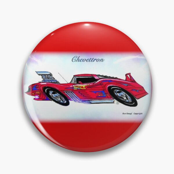Aperçu de l'œuvre Corvettes // Chevettron Corvette 1980 créée et vendue par Imagin8er.