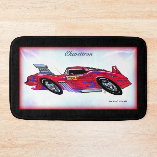 Aperçu de l'œuvre Corvettes // Chevettron Corvette 1980 créée et vendue par Imagin8er.