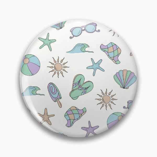 Item preview, Beach Life Spring Time Pattern designed and sold by CreativeDraws42.