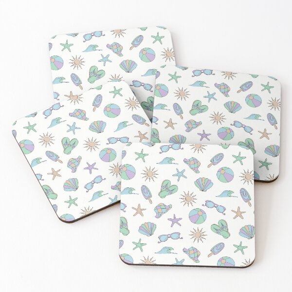 Item preview, Beach Life Spring Time Pattern designed and sold by CreativeDraws42.