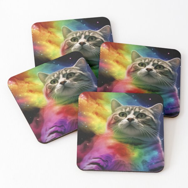Item preview, cat in sapce 4 designed and sold by Shop-Rainbow.