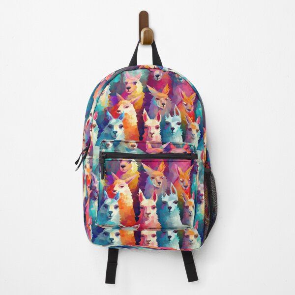 Item preview, Lively Llamas: Colorful Abstract Llama Print Apparel and Homeware Collection designed and sold by ThePurpleMelon.