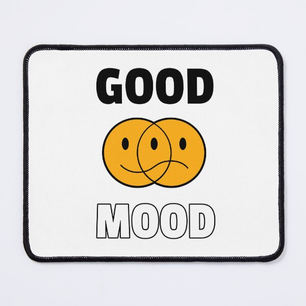 Item preview, Good mood, positive mood, smiley, mental health designed and sold by noirglare.