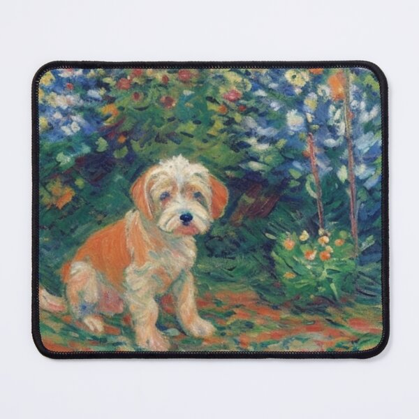 Item preview, Claude Monet Art Remake Design Art Monet Water Lillies designed and sold by CandyDroidMerch.