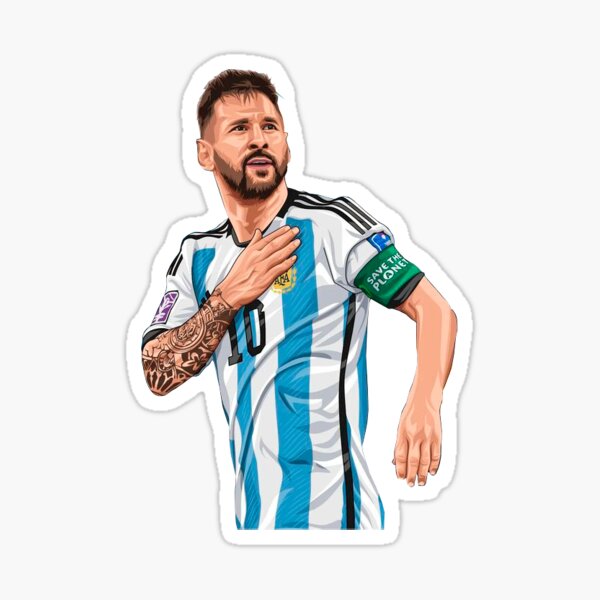 Argentina La Albiceleste Soccer / Futbol Sticker True Fan Sticker Copa De  Oro World Cup Team New Improved Water Bottle Resistant -  Canada