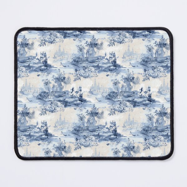 Item preview, Blue and white Watercolor Toile Seamless Pattern designed and sold by hpnelson0.