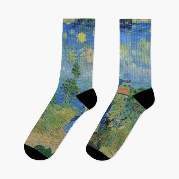 Item preview, Claude Monet Art Remake Design Art Monet Water Lillies Starry Night designed and sold by CandyDroidMerch.