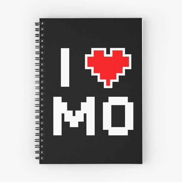 Item preview, Love Missouri - Pixel heart for Missourian gamer designed and sold by abowersock.