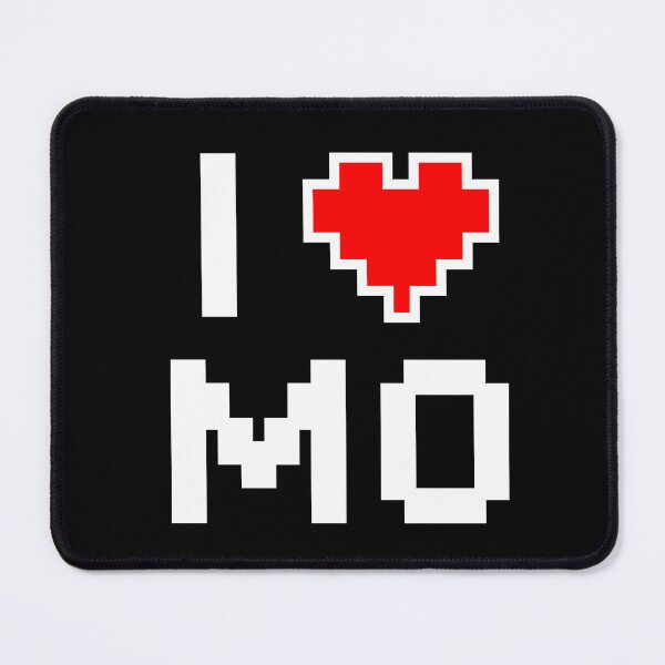Item preview, Love Missouri - Pixel heart for Missourian gamer designed and sold by abowersock.