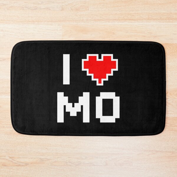 Item preview, Love Missouri - Pixel heart for Missourian gamer designed and sold by abowersock.