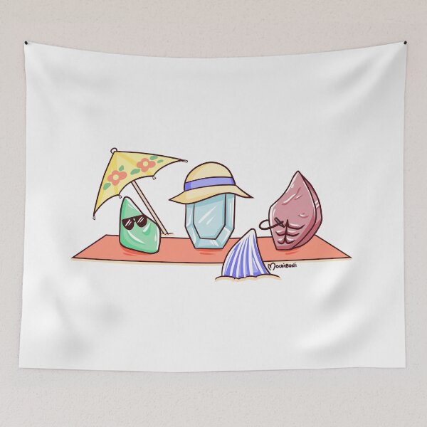 Item preview, Rocks on the Beach designed and sold by mochibuniart.
