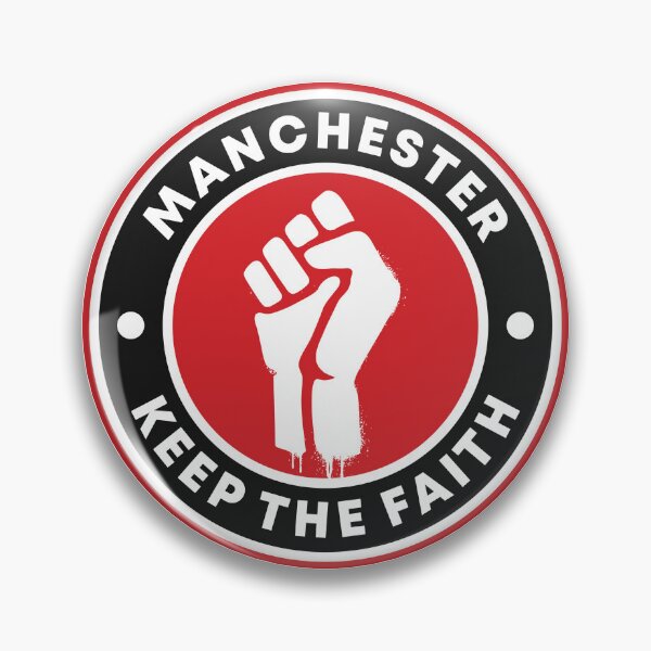 Item preview, Manchester Keep The Faith Red designed and sold by casualsofficial.