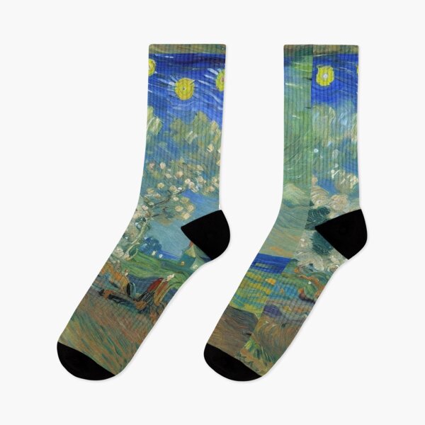 Item preview, Claude Monet Art Remake Design Art Monet Water Lillies Starry Night designed and sold by CandyDroidMerch.