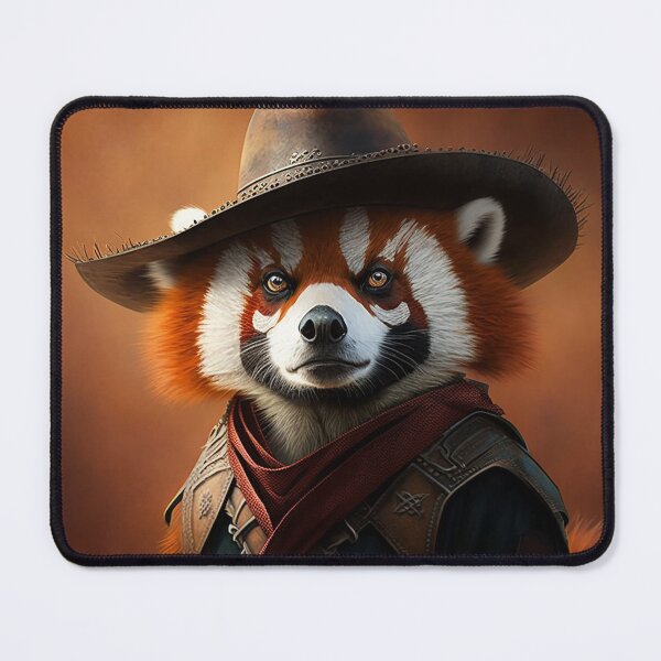 Item preview, Red Panda Outlaw Character Portrait 20 designed and sold by IntrepidPanda.